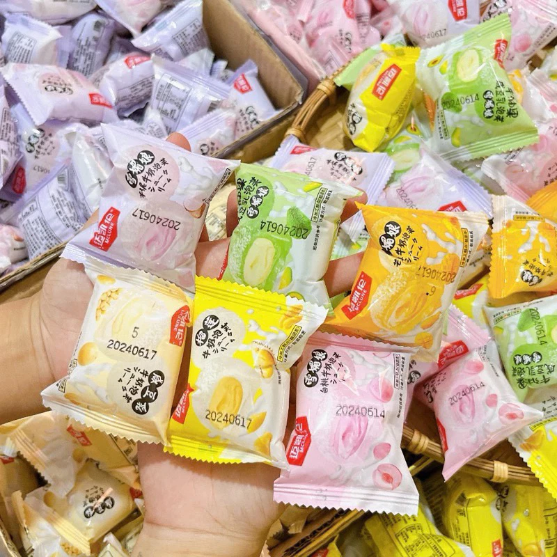 1 thùng 2,5kg mochi kem lạnh mix vị,mochi dừa