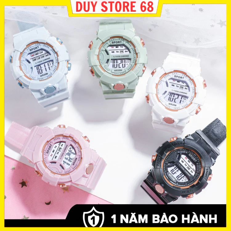 Đồng hồ điện tử nam nữ sport kiểu dáng thời trang thể thao