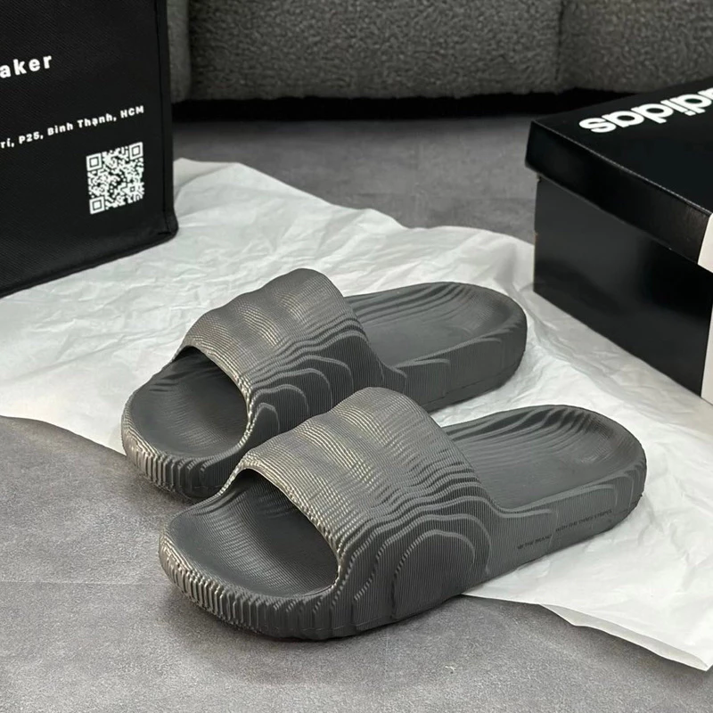 (CHÍNH HÃNG) Dép Adidas ADILETTE 22 SLIDE nguyên khối chống nước chống hôi chân FULLBOX TAG