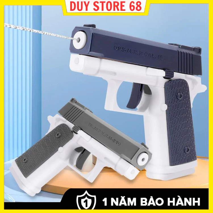 Đồ chơi súng nước thế hệ mới, đồ chơi mùa hè dành cho bé vận động ngoài trời.