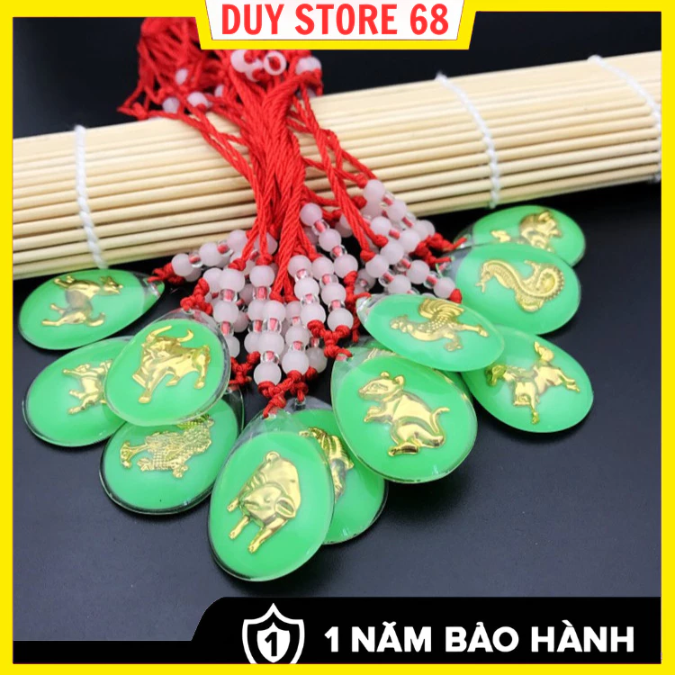 Vòng Cổ Phát Sáng Dạ Quang 12 Con Giáp,Cung Hoàng Đạo Thời Trang Unisex, Vòng Cổ Nam Nữ