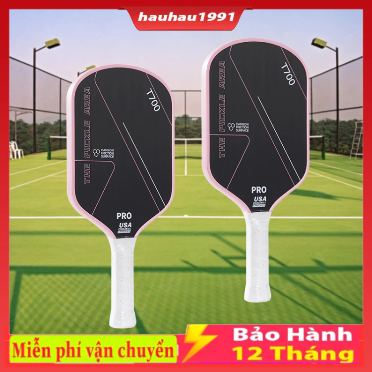 VỢT PICKLEBALL T700 PRO CAO CẤP. CÔNG THỦ TOÀN DIỆN PHÙ HỢP MỌI LỨA TUỔI