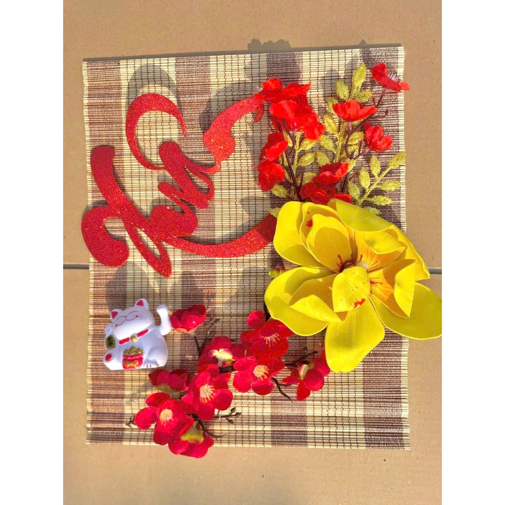 [Xả Kho] Mành Mini Decor Trang Trí Tết Tường Văn Phòng, Phòng Khách, Phòng Làm Việc