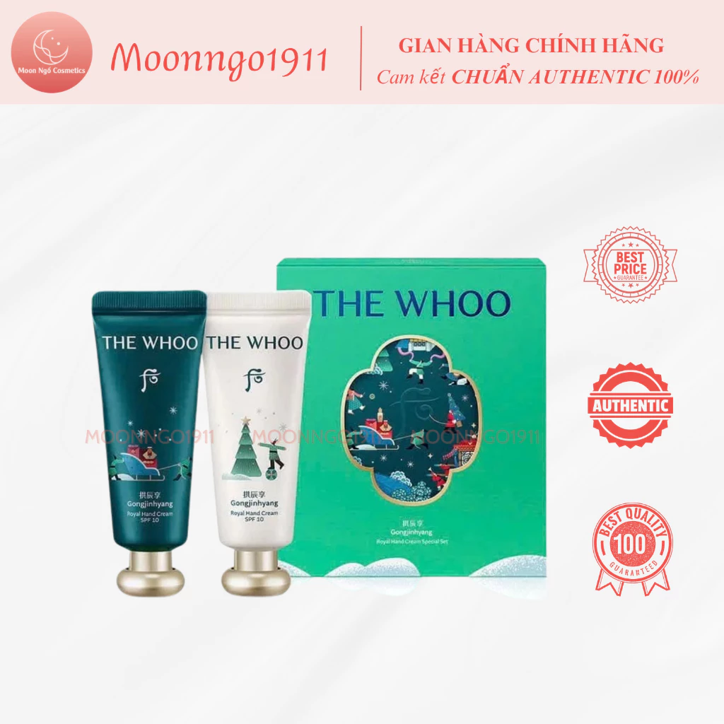 Kem Dưỡng Tay Whoo Royal Hand Cream SPF10
