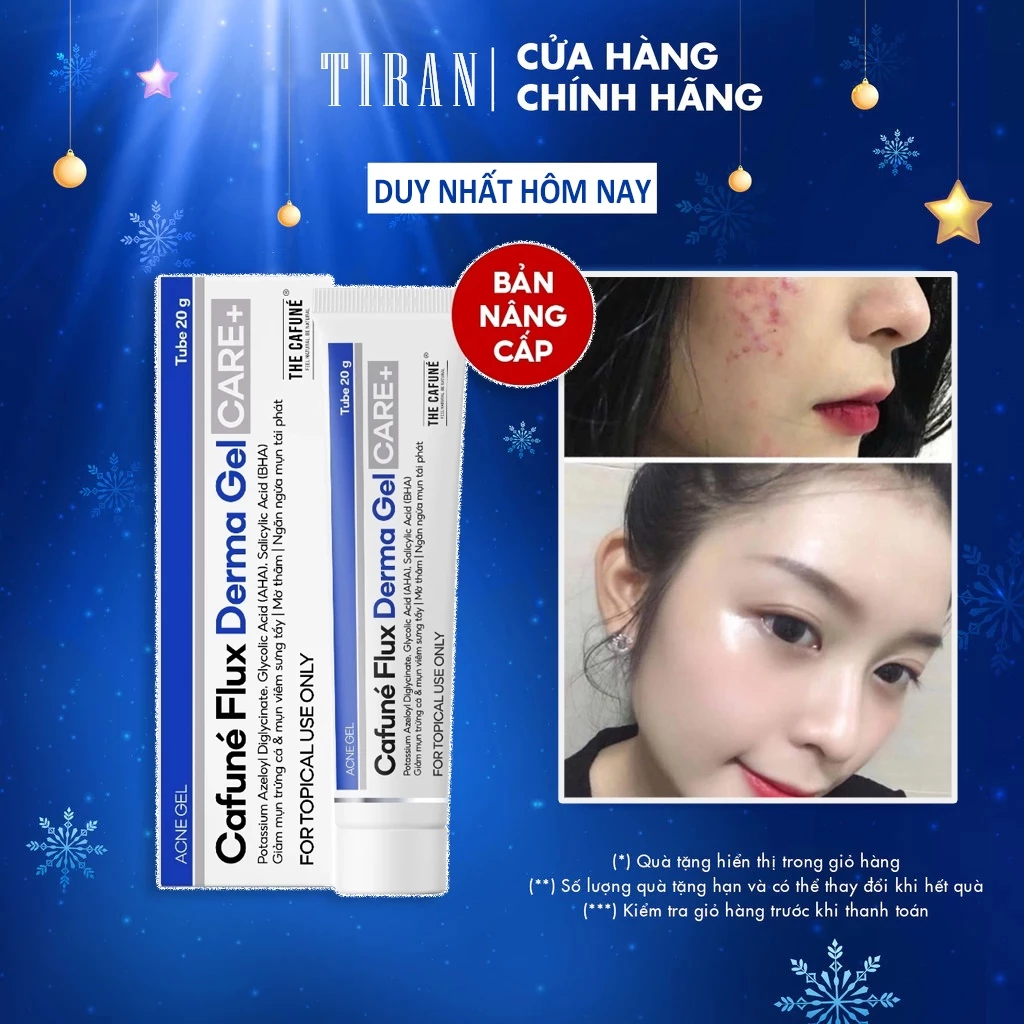 [Công ty] Gel Giảm Mụn Và Thâm Cafuné Essence 15g Giảm Mụn Trứng Cá, Ngừa Thâm, Mờ Sẹo