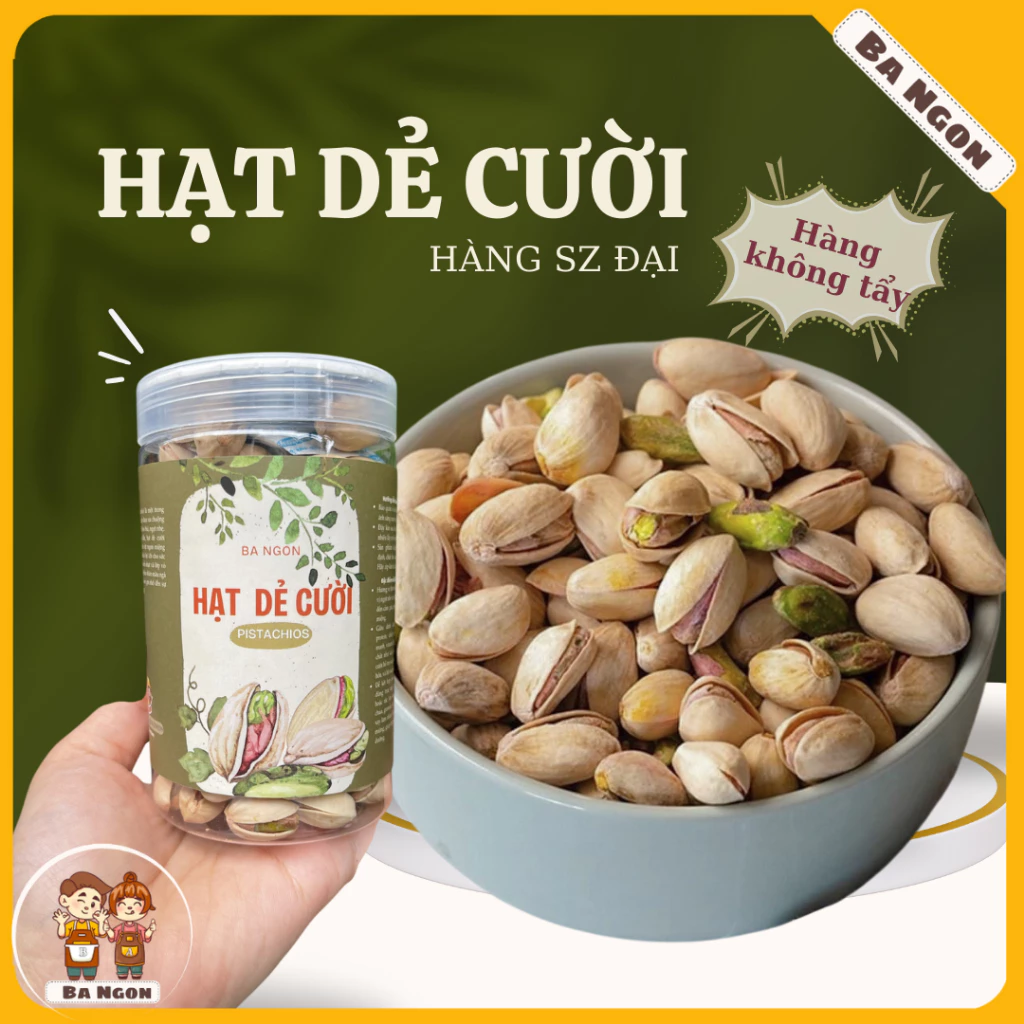 Hạt dẻ cười sz đại - hàng không tẩy trắng
