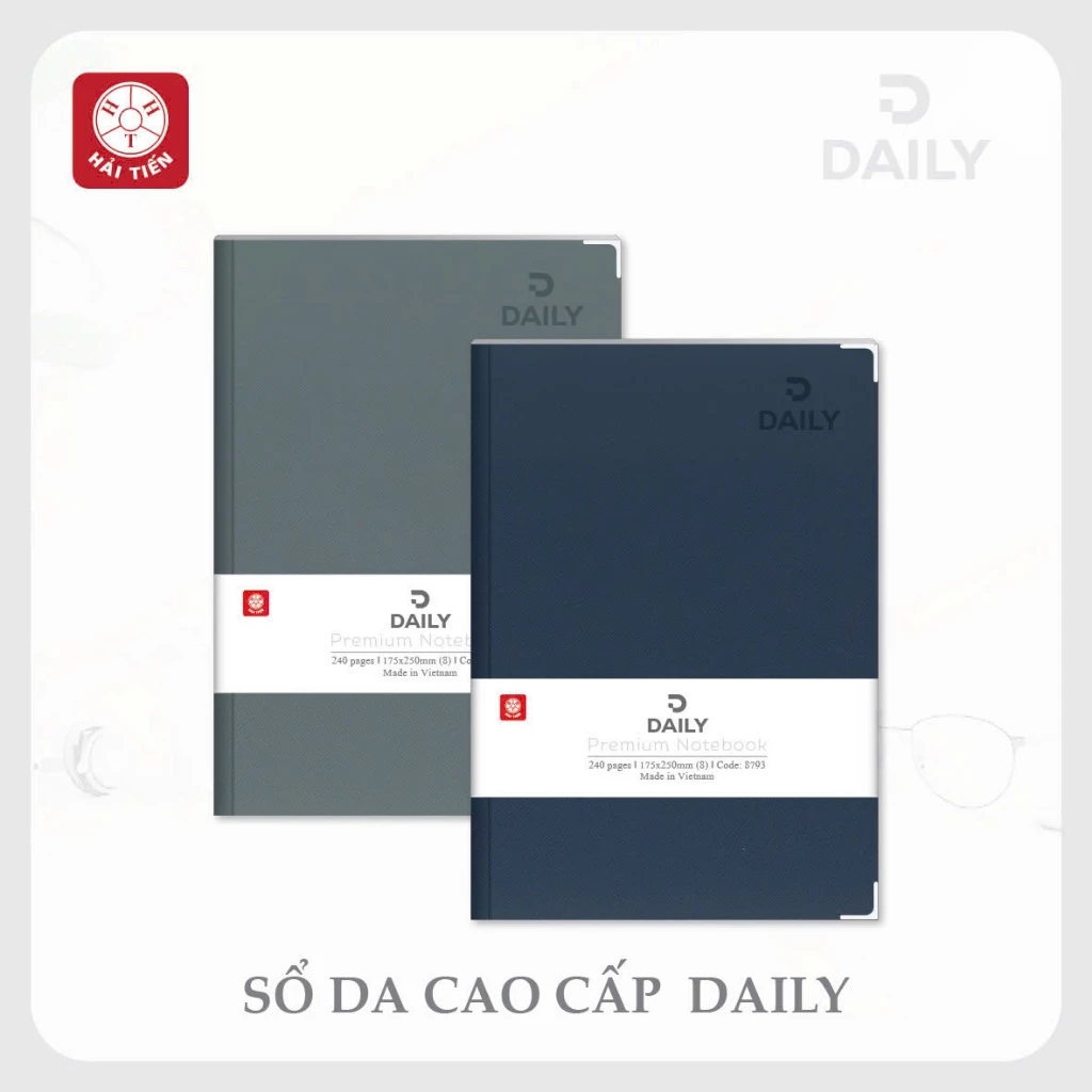 Hải Tiến Sổ da cao cấp Daily (Đủ kích thước)