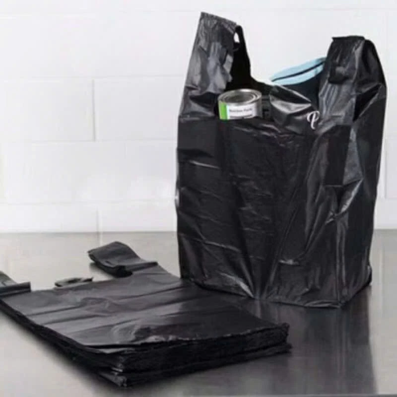 1kg Túi Bóng Đen Đựng Rác,Túi Nilon Đen Gói Hàng