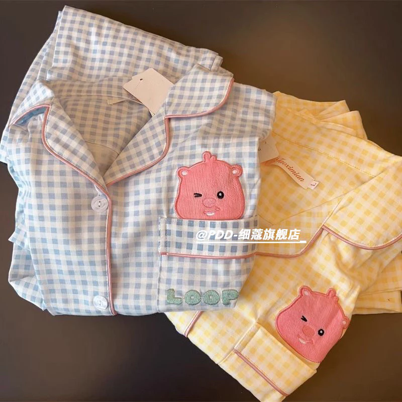 Bộ Ngủ Tay Dài Loppy Siêu Dễ Thương Cute