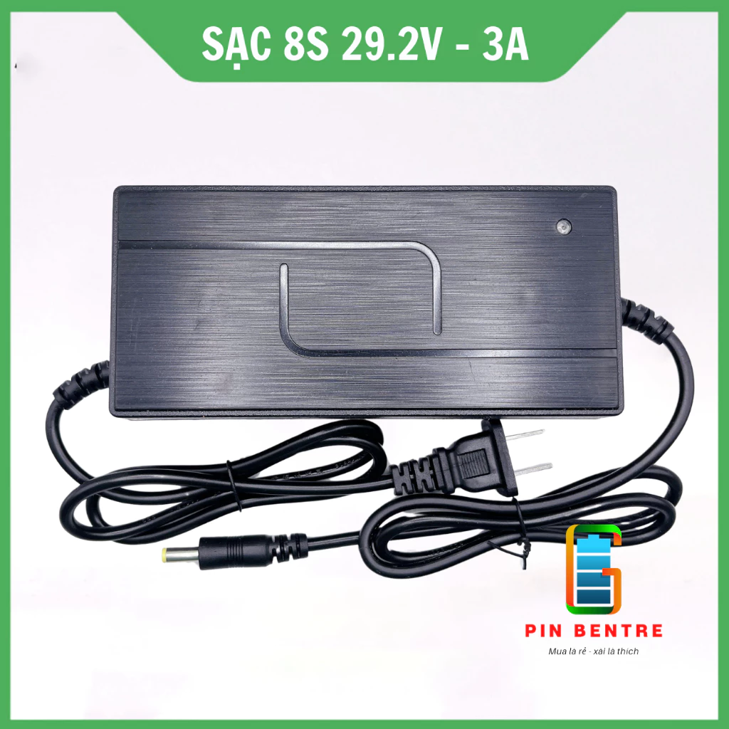 Sạc 8S 29.2V - 3A / 5A dành cho Pin Sắt (LFP) 3.2V có quạt tản nhiệt [PBT247]