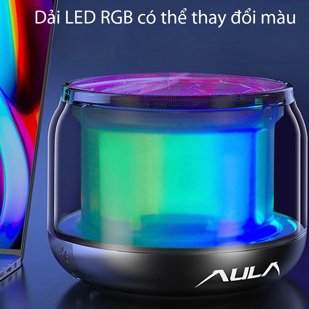 Loa bluetooth mini Coputa loa nghe nhạc nhiều chế độ thẻ nhớ, usb Aula BS302