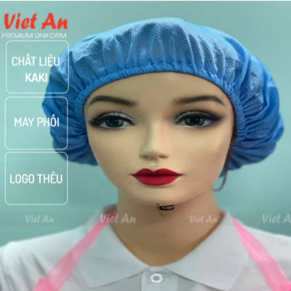 [Sỉ lẻ] Nón Lưới Trùm Tóc Công Nhân Thủy Sản Nhiều Màu-nón lưới tròn