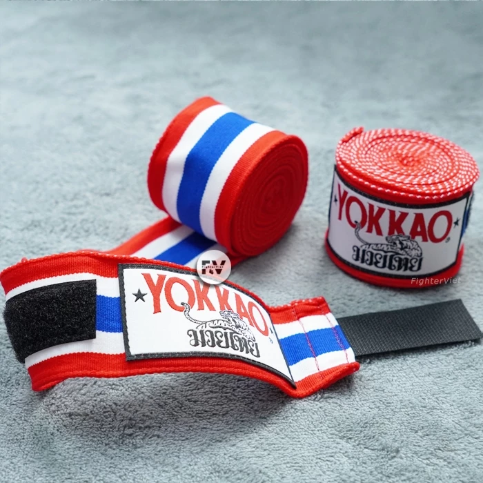 Băng Quấn Tay Handwraps Yokkao 4,5m Cờ Thái Băng Đa Cao Cấp