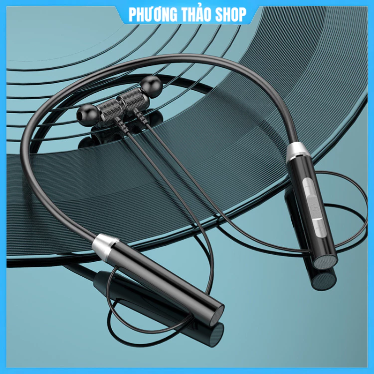 Tai nghe Bluetooth Đeo cổ LP- 63 Thể thao, Đeo Tập Thể Dục, Đi đường. Có Mic dùng cho Tất cả Điện thoại