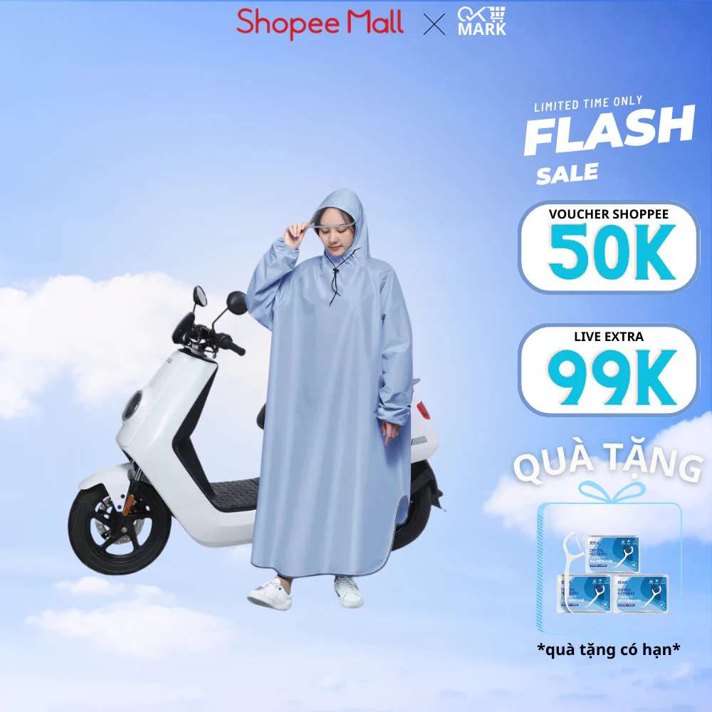 Áo Mưa Đi Xe DIDOOGLT Có Kính Chắn Gió Chắn Nước Phong Cách Nhật Bản Chất Liệu Dày Dặn Chống Thấm