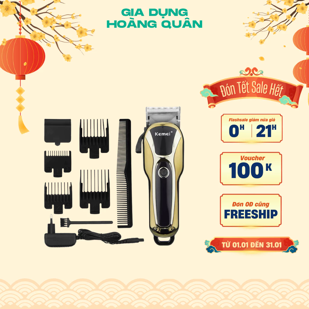 Tông Đơ DIDOOGLT Cao Cấp - Tông Đơ Cắt Tóc Nam Nữ Chuẩn Salon Chuyên Nghiệp