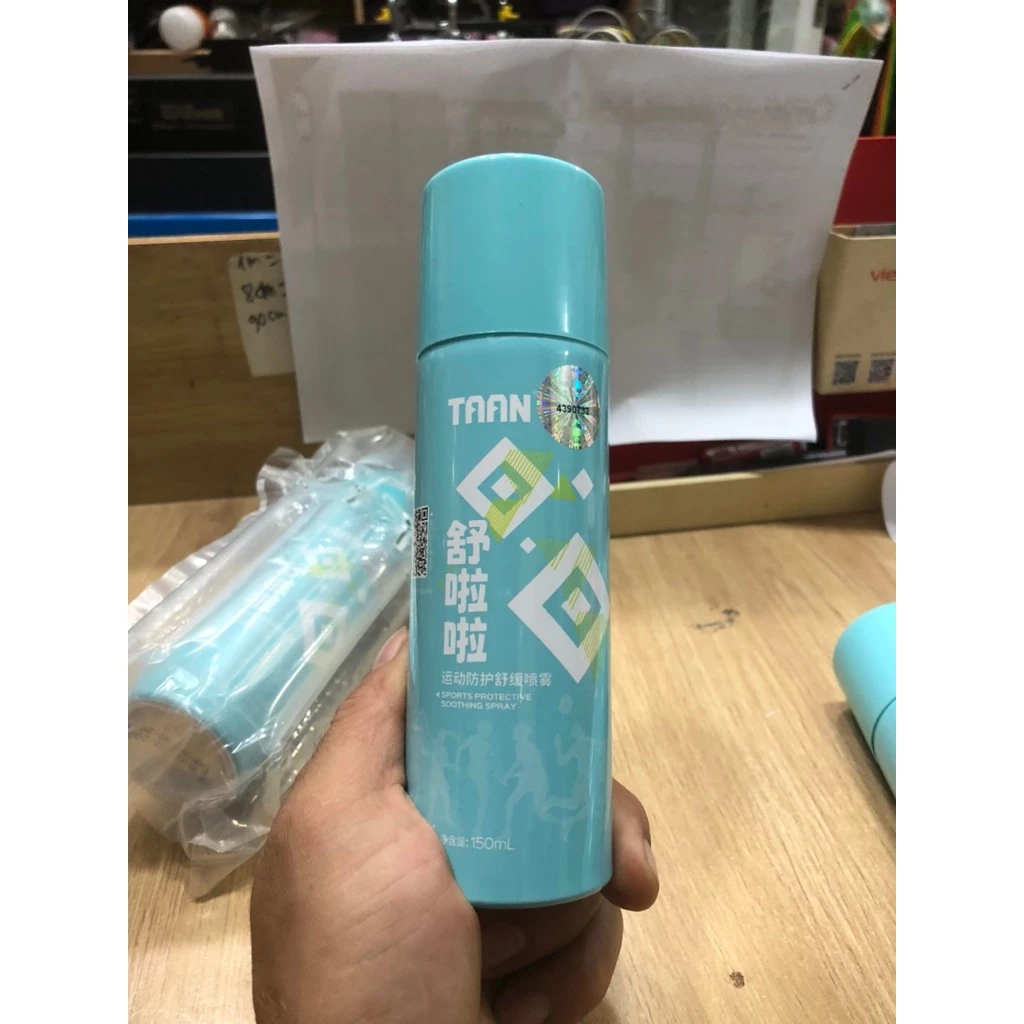Bình xịt giảm đau Taan xịt lạnh chấn thương trong thể thao bóng đá chạy xịt tê giảm