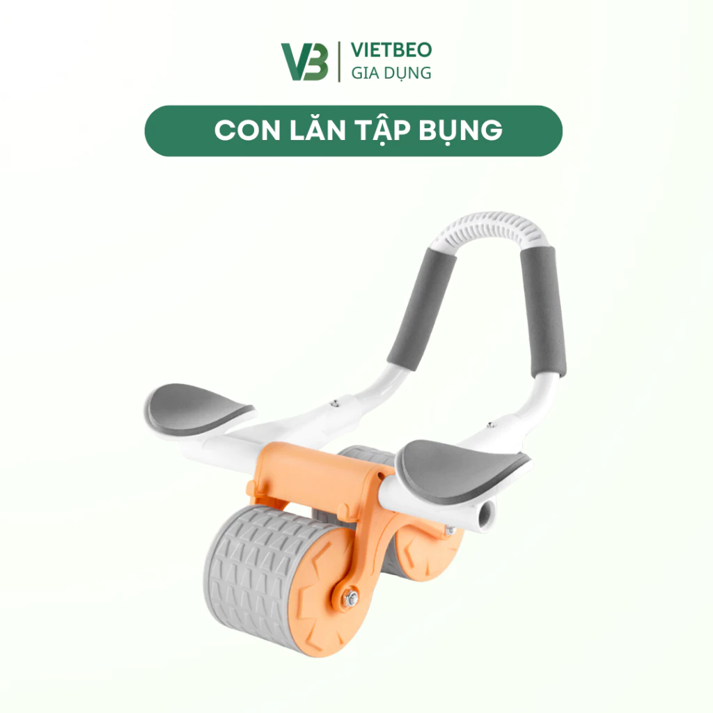 Con lăn tập bụng tại nhà DIDOOGLT Dụng cụ tập cơ bụng hỗ trợ tập plank bằng con lăn siêu tiện dụng