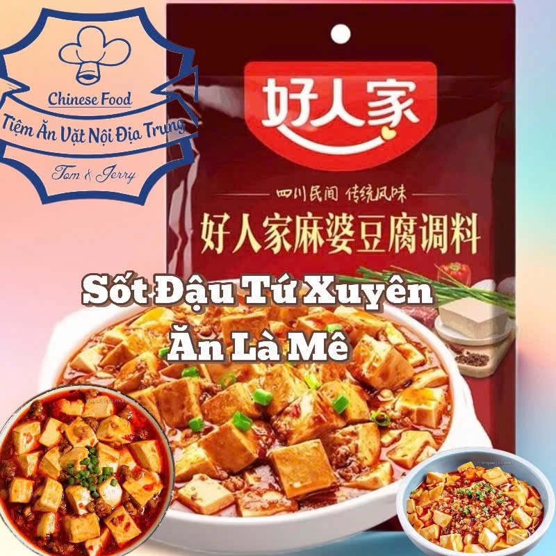 [Hàng mới] Sốt đậu hũ tứ xuyên - Ăn là mê - mle mlem