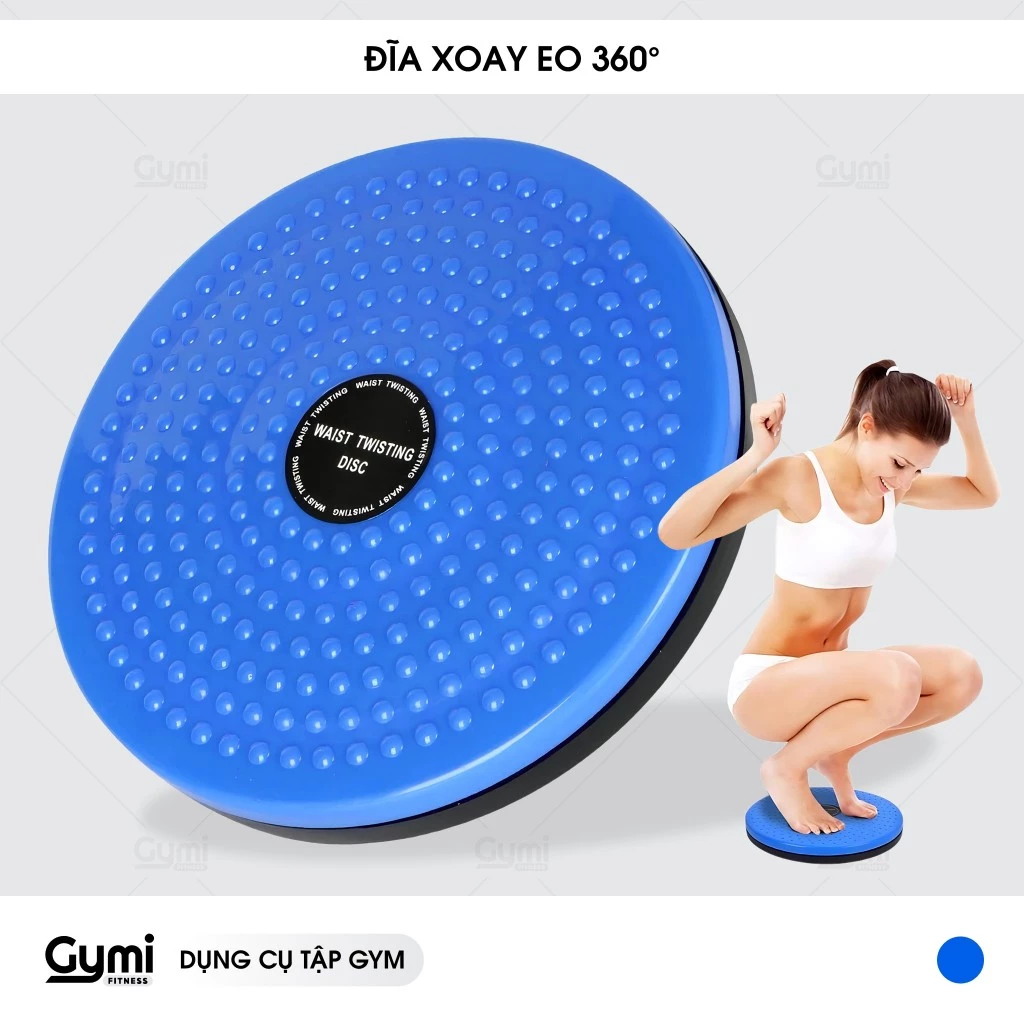 Đĩa Xoay Eo 360 Độ - Đĩa Xoay Thể Thao Đa Năng Massage Chân, Bàn Xoay Tập Cơ Bụng Tại Nhà - XoayEo360