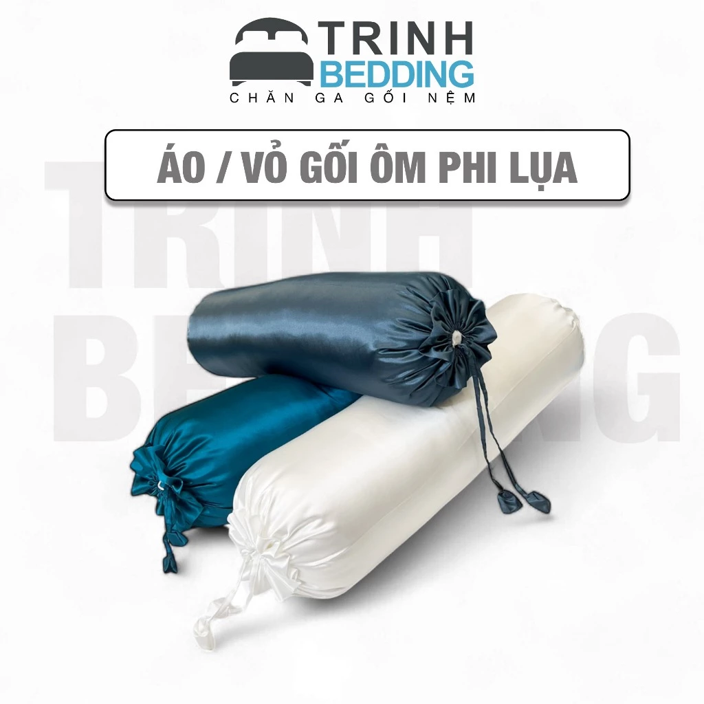 Áo gối ôm Phi Lụa Full Màu Ôm Mát Mịn Giá Sỉ Trinhbedding