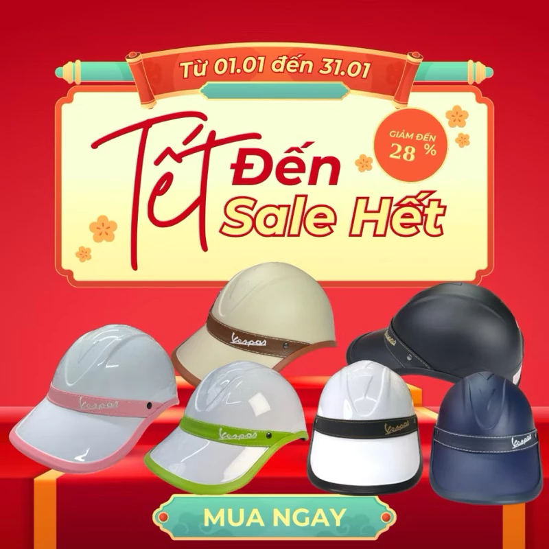 Mũ bảo hiểm lưỡi trai Veespas cao cấp loại dầy,cá tính và sang trọng dành cho cả nam và nữ ạ Tiện Ích, Đa Năng
