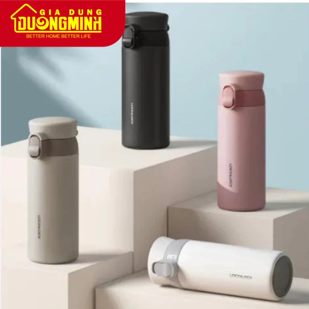 Bình Giữ Nhiệt LocknLock Wannabe One Touch 450ml - LHC3240 - Gia Dụng Dương Minh