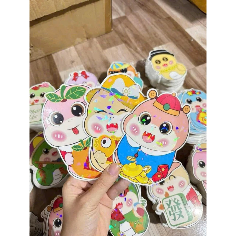 SET 50 BAO BAO LÌ XÌ CHIBI