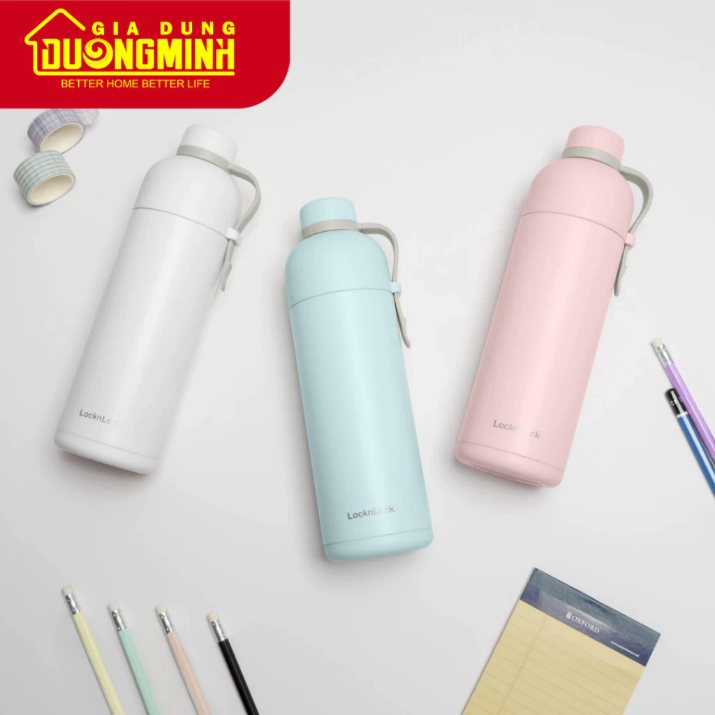 Bình giữ nhiệt LocknLock Belt Bottle 490ml - LHC4267 - Gia Dụng Dương Minh