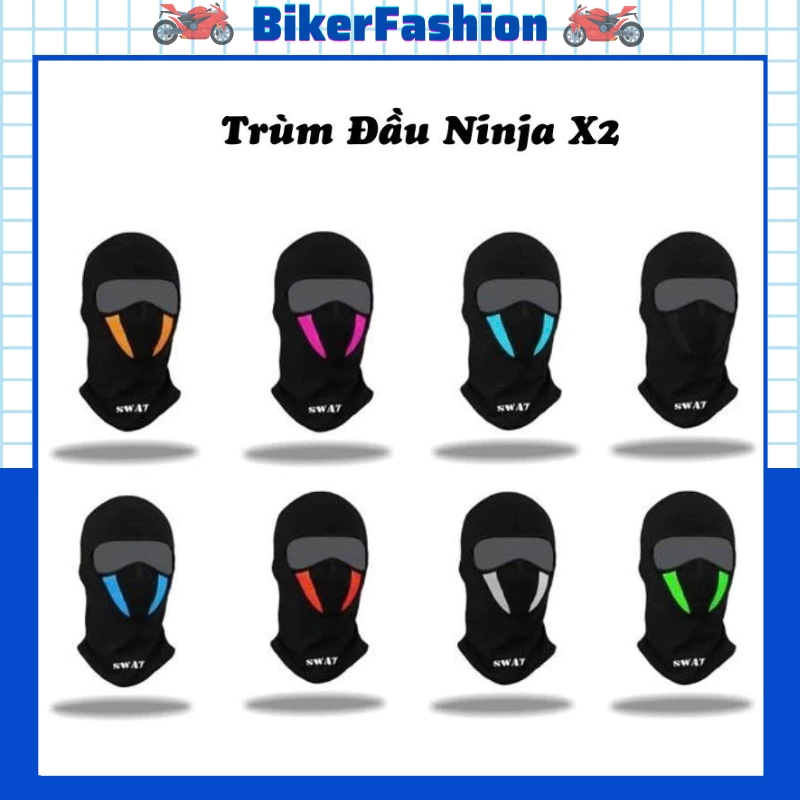 Khăn trùm đầu ninja SWAT X2 loại tốt