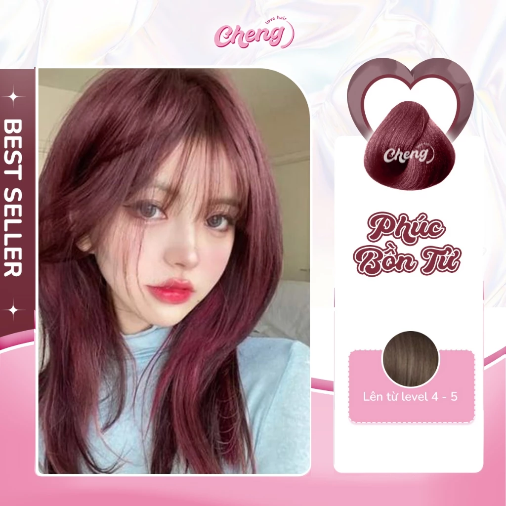 Thuốc Nhuộm Tóc Màu PHÚC BỒN TỬ Không Tẩy | Chenglovehair, Chenglovehairs