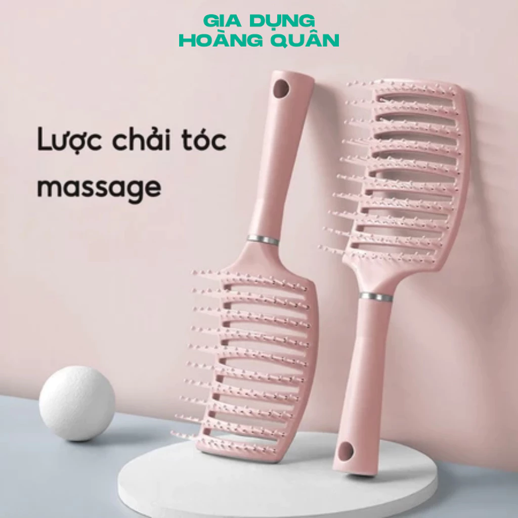 Lược Chải Tóc DIDOOGLT Mát Xa Da Đầu Sử Dụng Tại Nhà - Lược Chải Tóc Tạo Kiểu Tóc Uốn Xoăn Phồng Tóc