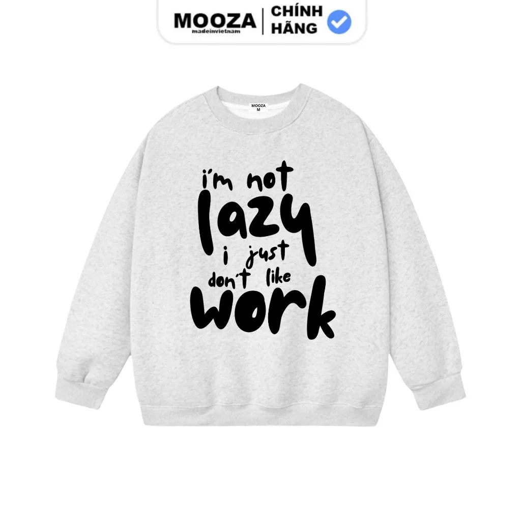 Áo Sweater Nỉ Lông Cáo Cao Cấp Form rộng Nam Nữ Mooza Studio/ Minimal