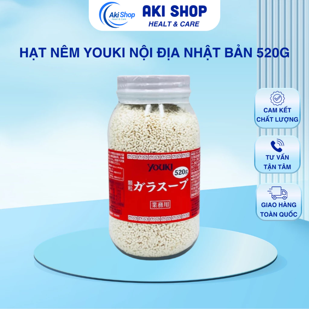 Hạt Nêm Youki Nhật Bản Mẫu Mới 520g |Aki Shop Healt & Care