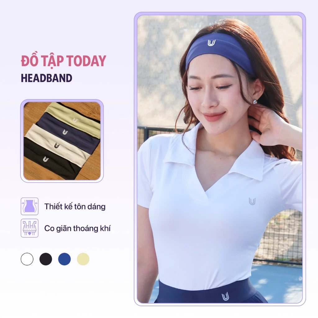 Băng đô thể thao Headband Today U Wear