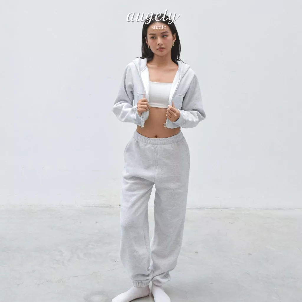 Quần Jogger Nỉ Bông Cotton Augety Studio Sweatpants