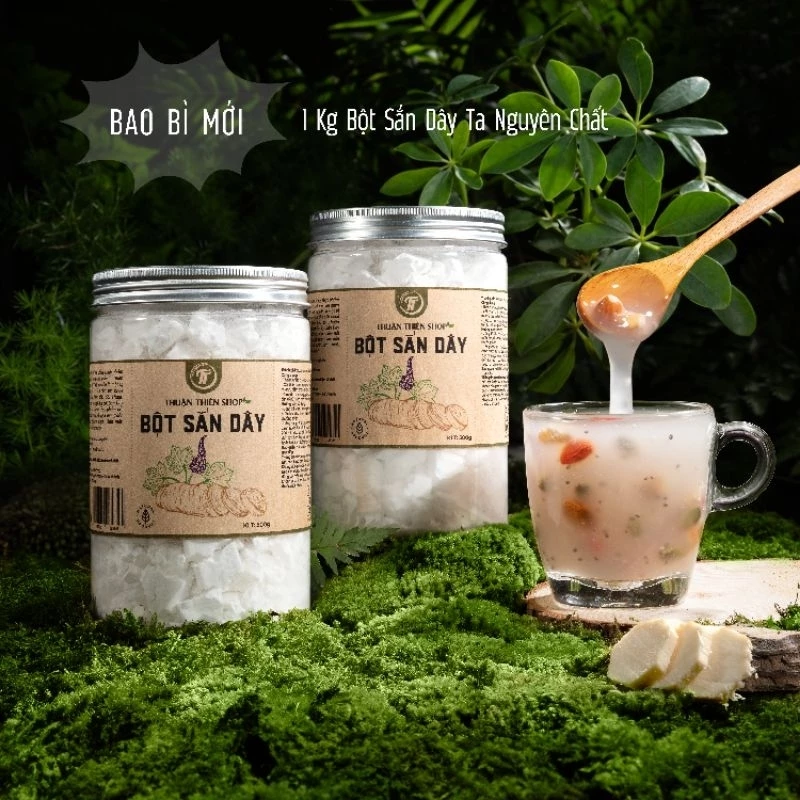 Bột sắn dây ta pha uống Thuận thiên shop giúp giải nhiệt 1kg