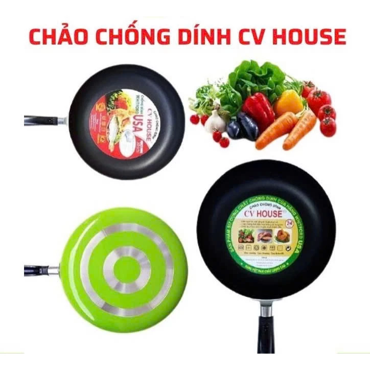 Chảo chống dính CV House kích cỡ 30cm