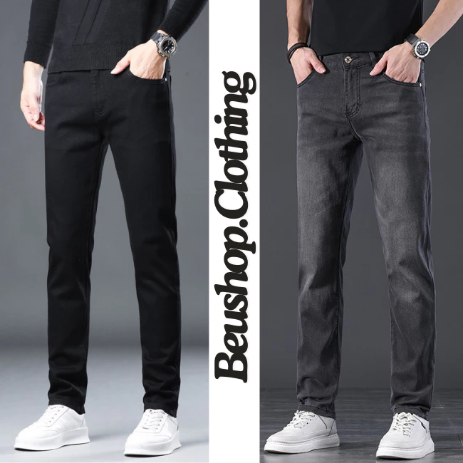 Quần Jean Skinny Nam BeU Chất Vải Denim Co Giãn 4 Chiều Quần Bò Jean Skinny Không Phai Màu BIGSIZE