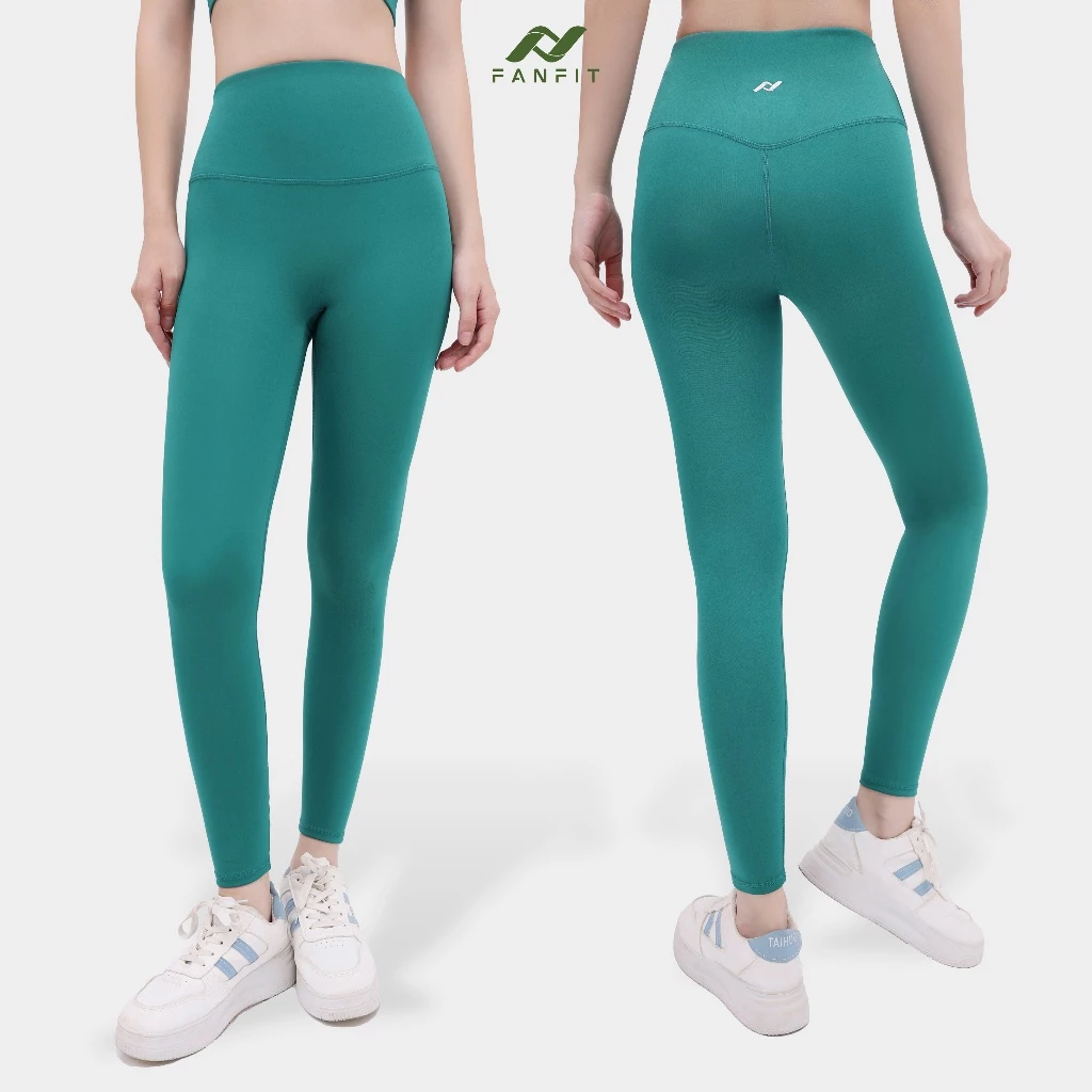 Quần legging thể thao tập Gym Yoga Pilates không đường may giữa nhạy cảm FFLG002