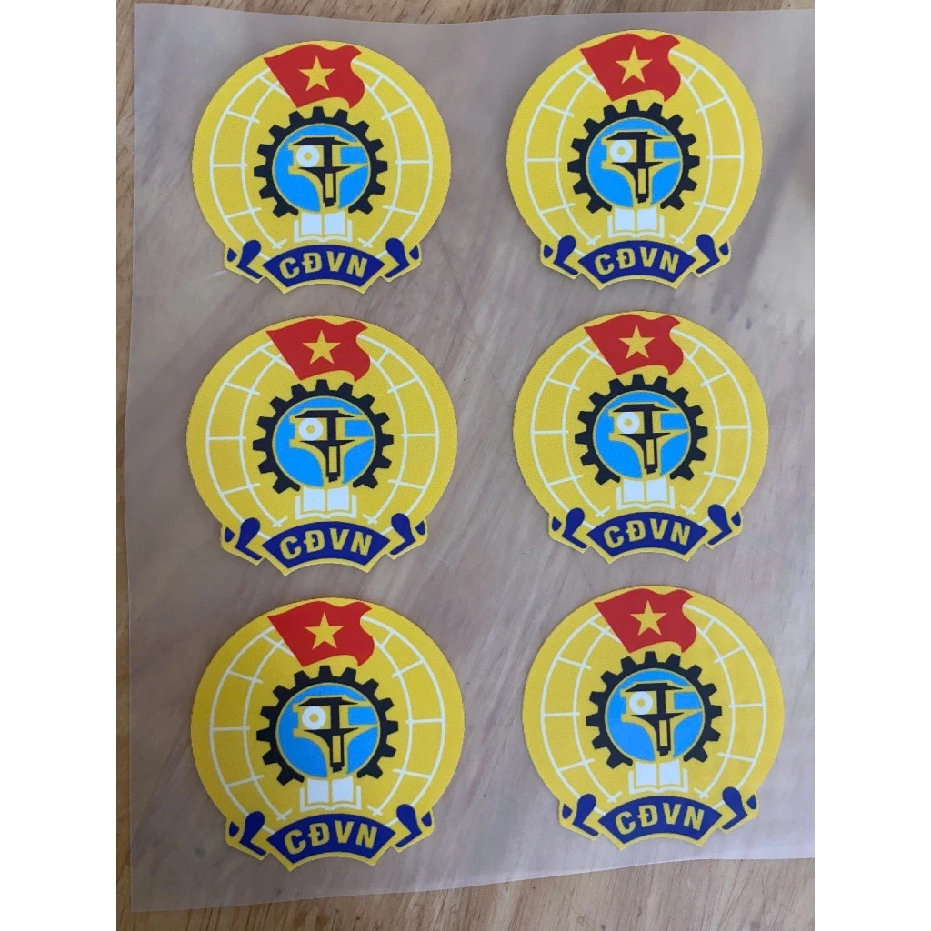 [Dạng pet] logo in theo yêu cầu - logo trường học - logo công ty - logo đồng phục, loại ủi dính Viễn Phát Uniform