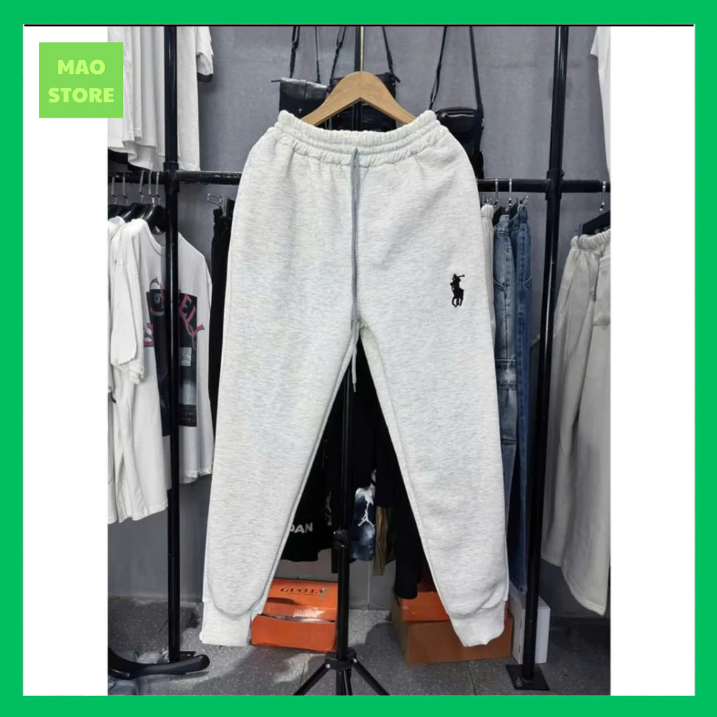 Quần Jogger Nam Nữ Thêu Ngựa Dành Cho Anh Em Đi Học Đi Chơi 2025 Hàng QC HOTTREND=