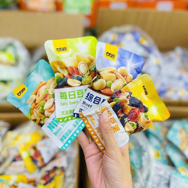 THÙNG 700GRAM HẠT DINH DƯỠNG MIX VỊ NGON NỘI ĐỊA TRUNG KAM YUEN SIÊU HOT