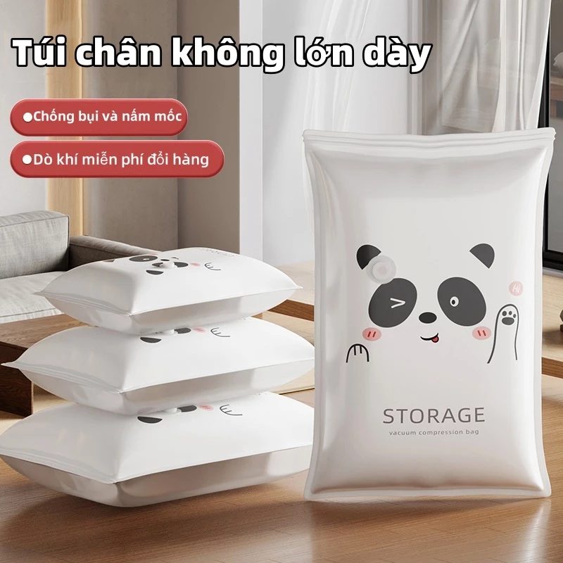 HELLOSHOP  Túi Hút Chân Không Quần Áo, Chăn Gối  Dày Gấp Đôi, Van Chống Rò Rỉ Hơi, Tránh Ẳm Nấm Mốc