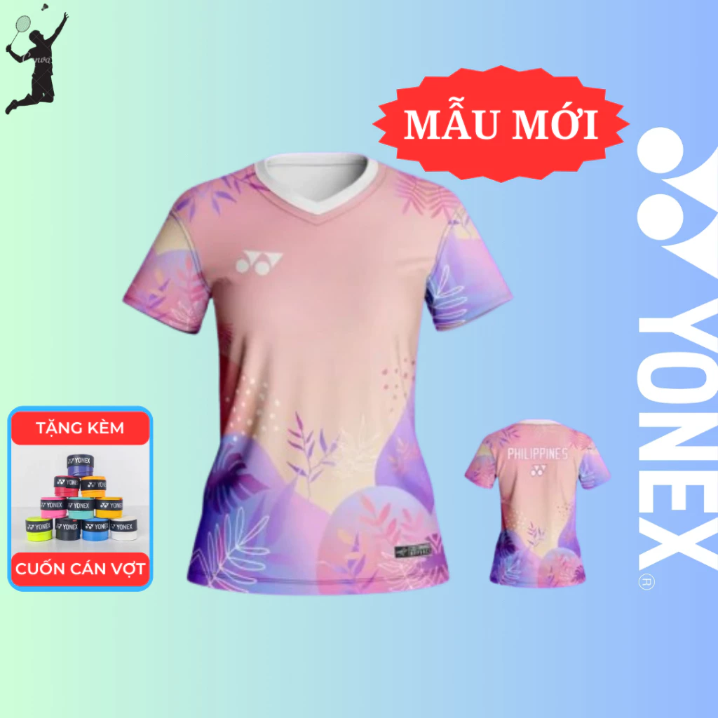 Bộ thể thao cầu lông nữ, quần áo cầu lông, bộ đồ cầu lông mẫu mới.