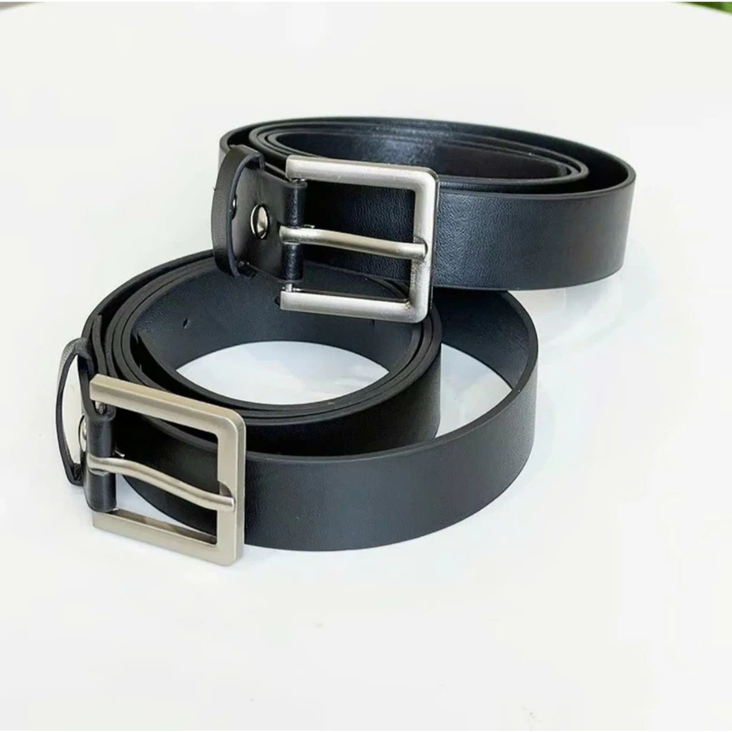 Thắt Lưng Da, Dây Nịt Phong Cách Tối Giản, Thanh Lịch Đi Làm, Đi Học Unisex