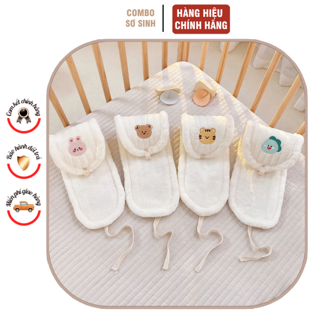 Bịt Tai Giữ Ấm Mùa Đông Cho Bé Phong Cách Korea Họa Tiết Thêu Xinh Xắn Hanghieuchobe
