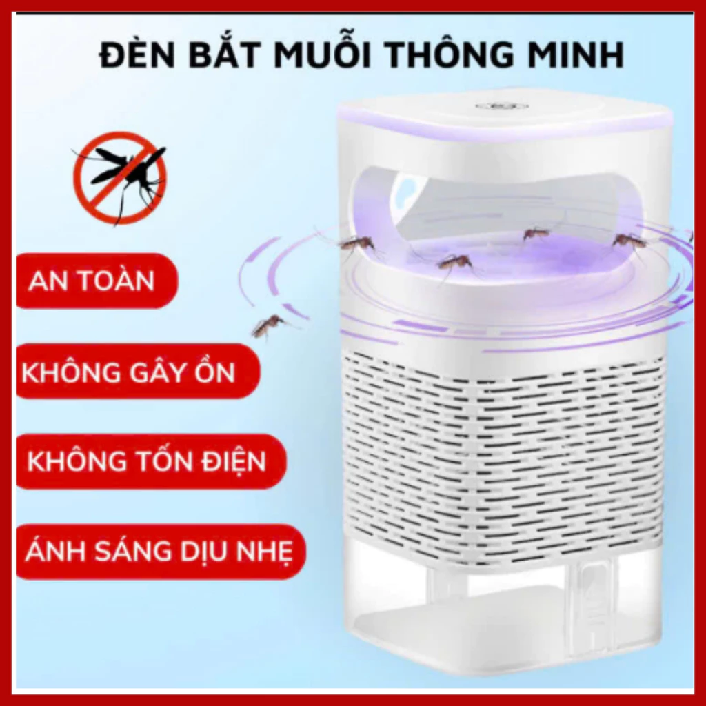Đèn bắt muỗi, máy bắt muỗi thông minh công nghệ cao, đèn muỗi thông minh kiêm đèn ngủ