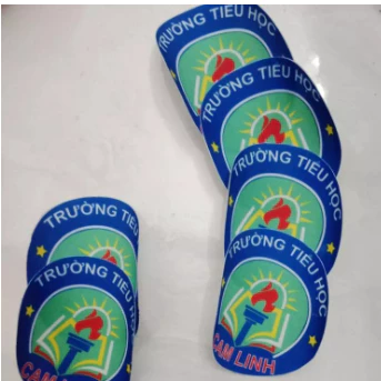Logo vải - logo trường học, logo công ty, logo thương hiệu in theo yêu cầu