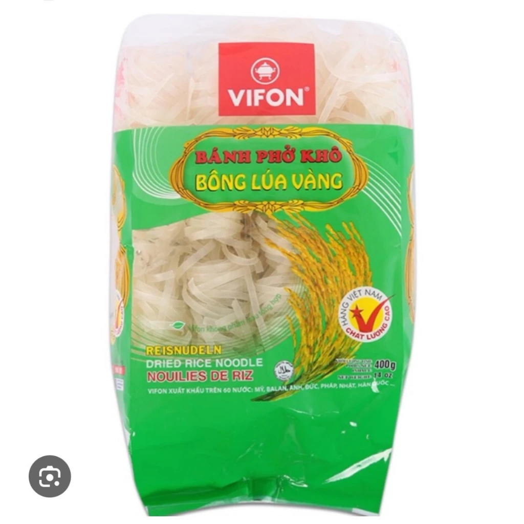 Bánh Phở Khô Bông Lúa Vàng Vifon 400g - VF29